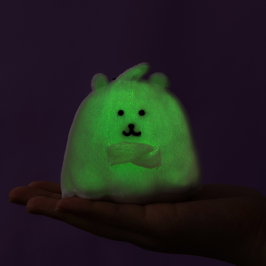 預訂｜白熊 螢光忌廉鬼公仔吊飾 萬聖節 2024