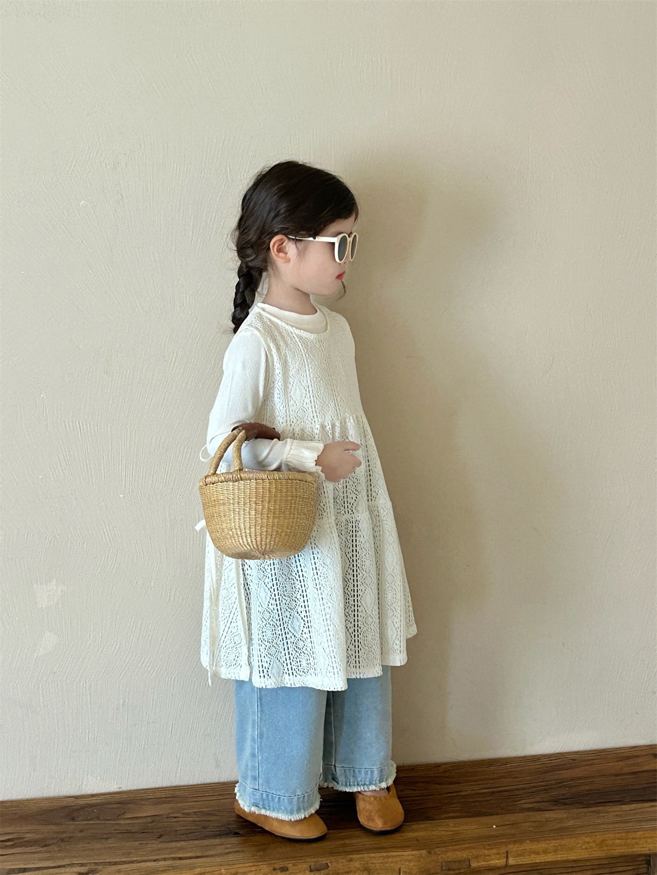 現貨｜蕾絲裙 100 今年流行疊穿蕾絲花邊套裝🍂  ＊需拆開購買