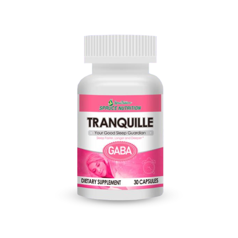 【 Spruce Nutrition 】草本配方 GABA 睡眠寶｜30 粒裝（美國原裝行貨）