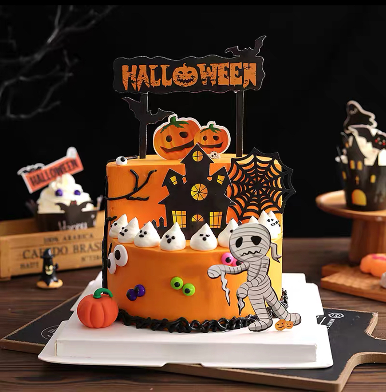 萬聖節🎃插件/插牌 (5件裝）