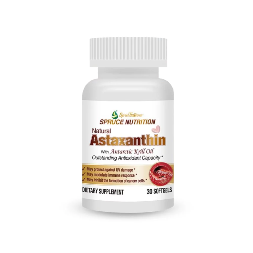 【 Spruce Nutrition 】蝦青素 南極磷蝦油｜30 粒裝（美國原裝行貨）
