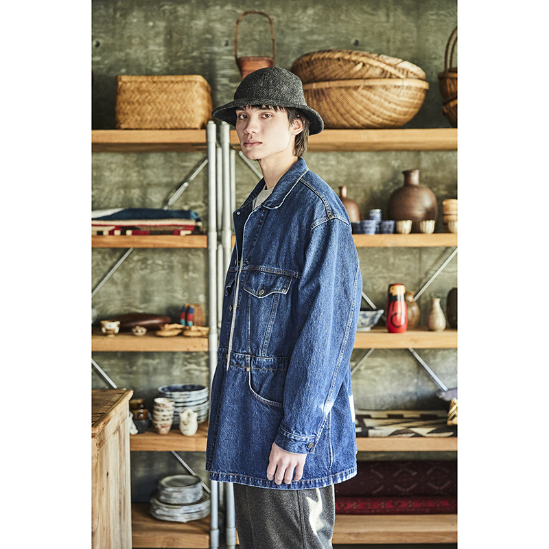 orSlow Denim Half Coat (6 Month Wash)