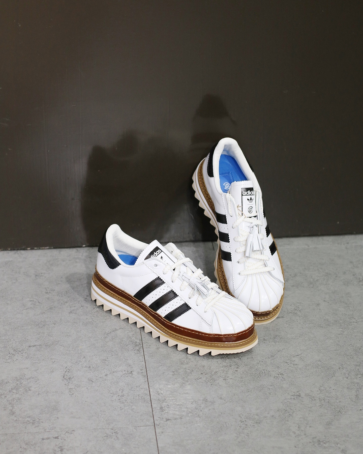 CLOT x Adidas Originals Superstar White By Edison Chen White Crystal Sand IH3132