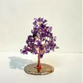 [S] GEMZ & CO HLCT MINI MA MAO BASE TREE, AMETHYST, W66 (W66)