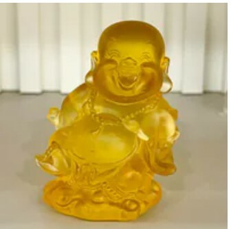 [S] GEMZ & CO JXTA SMILING MONK PEACH DISPLAY, LIU LI, V75 (V75)