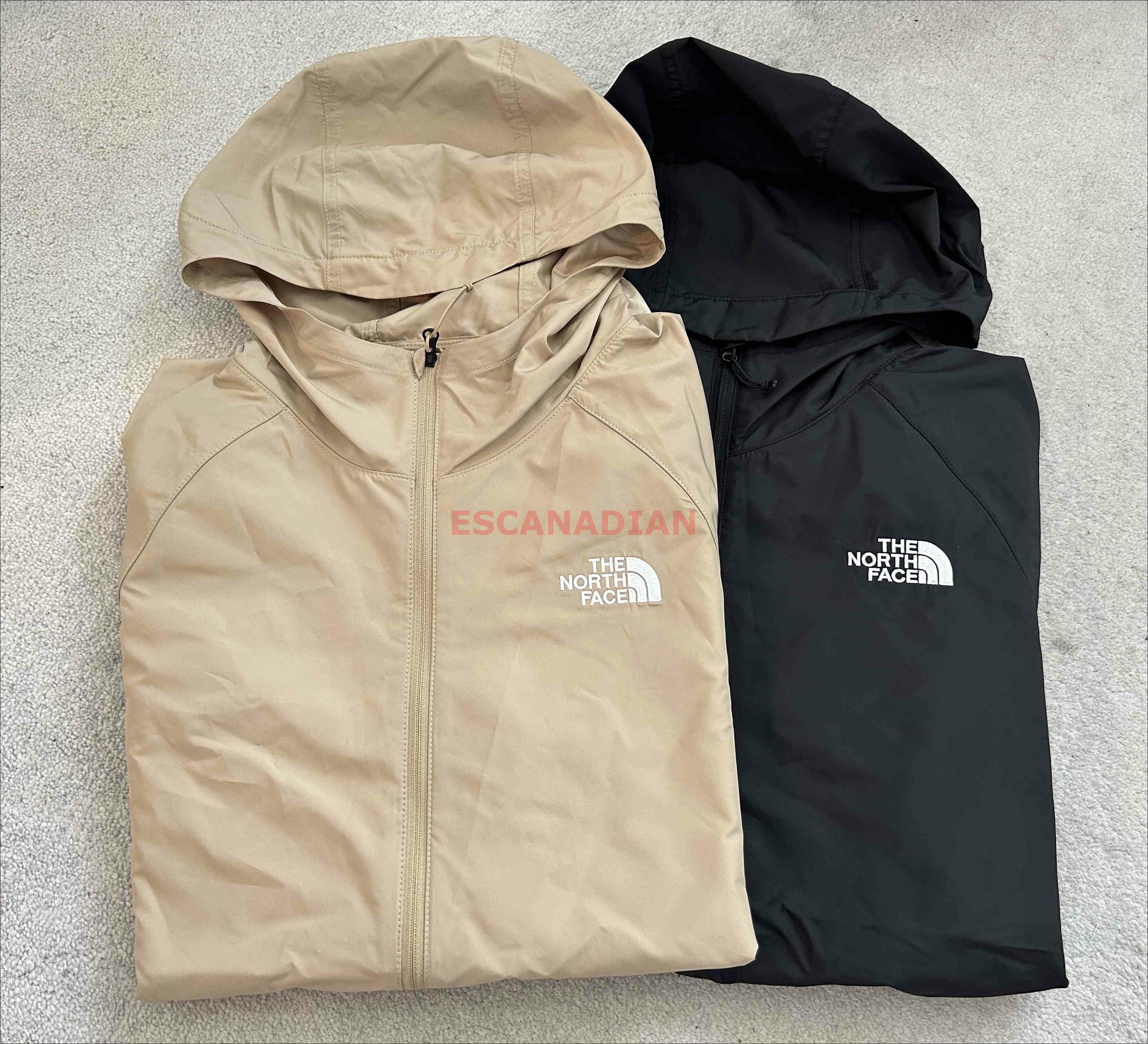 THE NORTH FACE 男大人 Flyweight Windwall 正反刺繡小標 輕薄內網眼 連帽 風衣外套 (2色)
