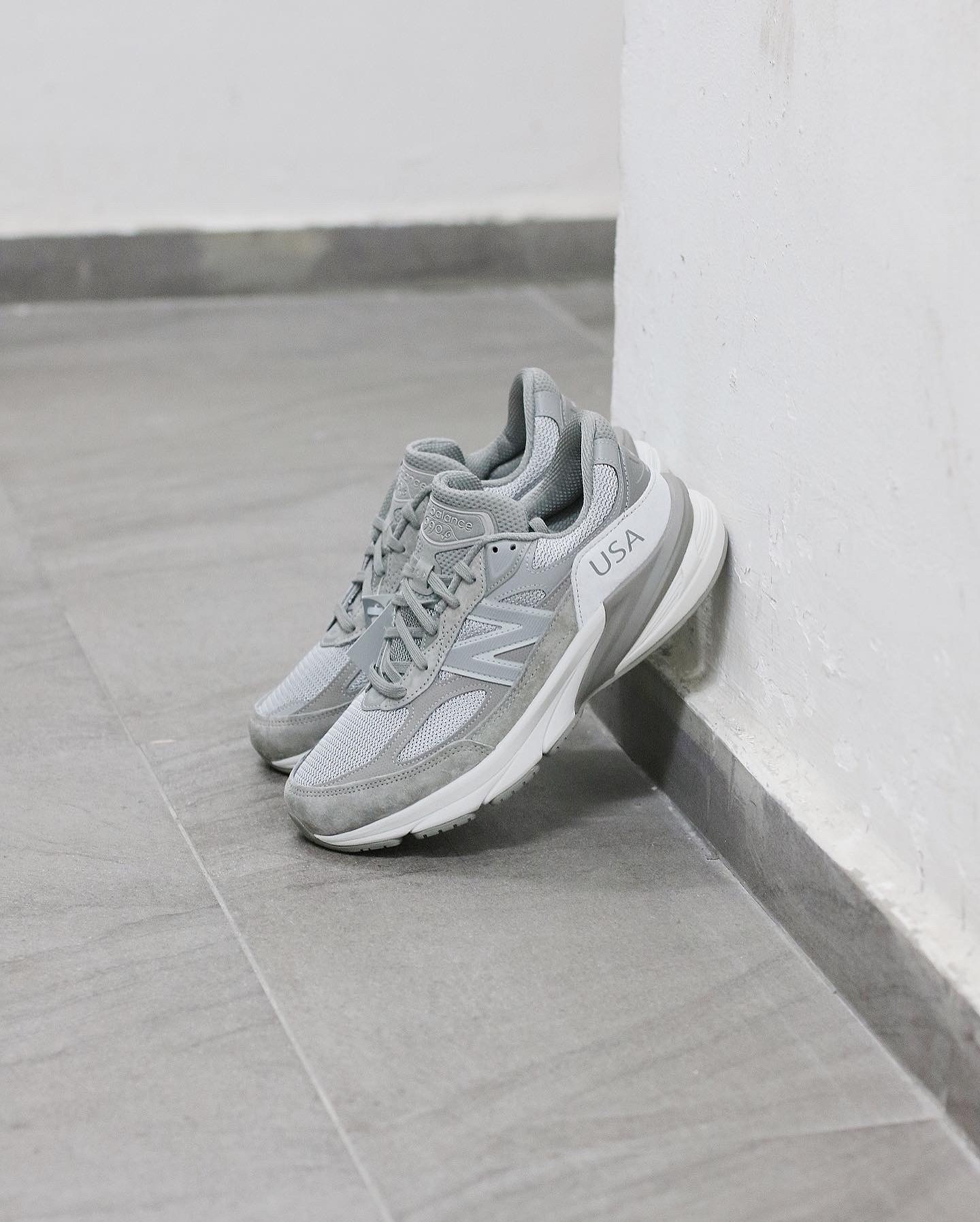 靴 New Balance M990WT6 WTAPS New Balance 990v6 MiUSA WTAPS Men's Trainers - M990WT6 - GB