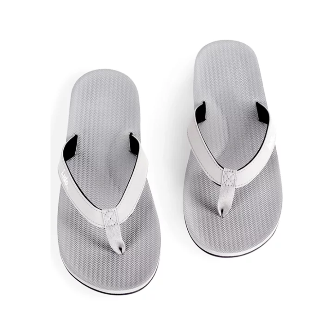 ※INDOSOLE 男款人字拖/山岩灰GRANITE