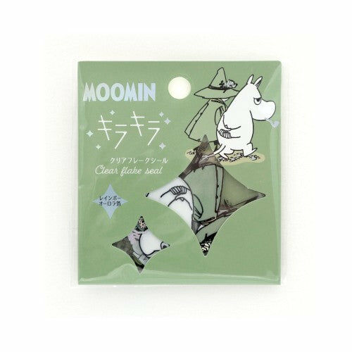 嚕嚕咪與阿金 30枚 PET透明貼紙包｜日本MOOMIN