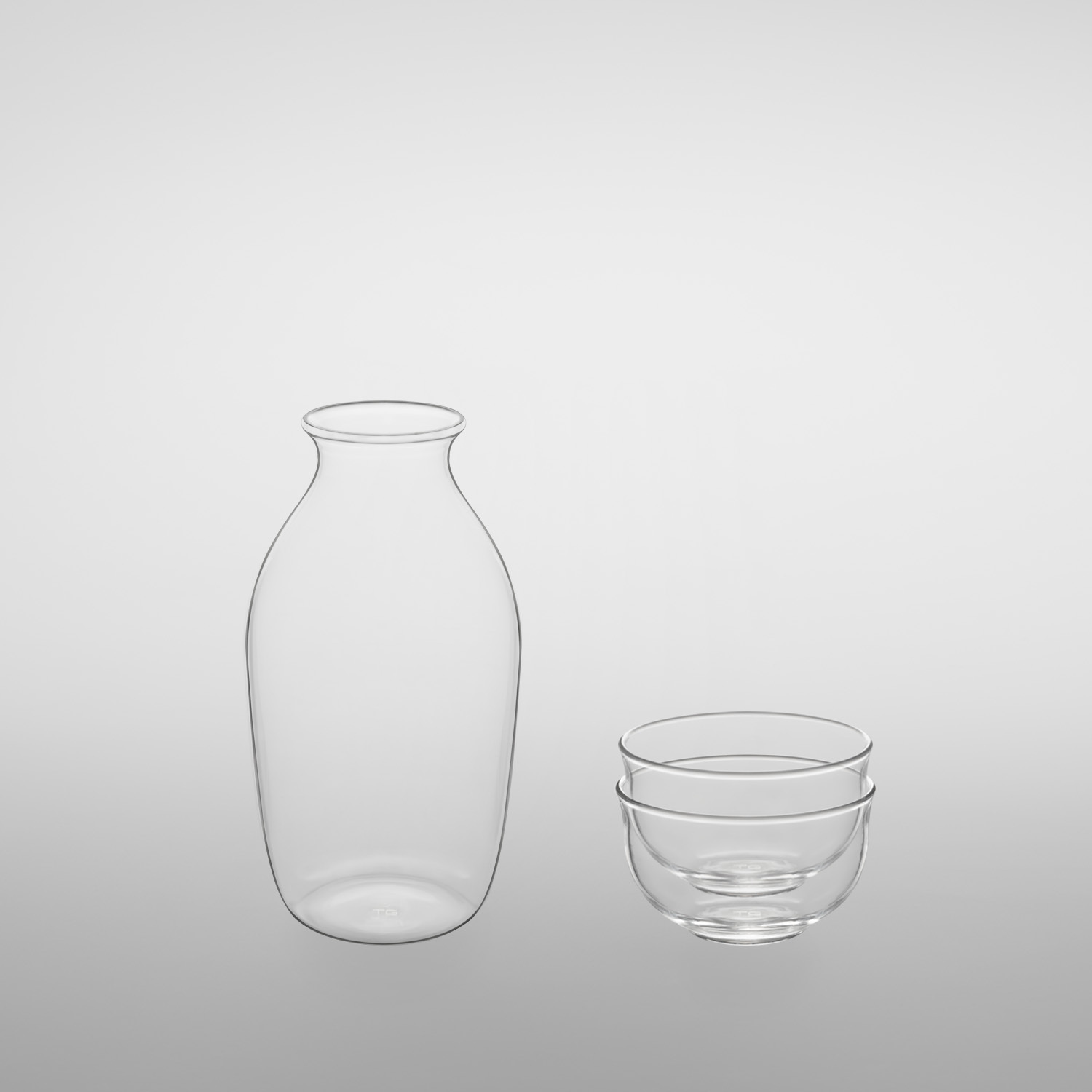 耐熱玻璃清酒壺對杯組270ml