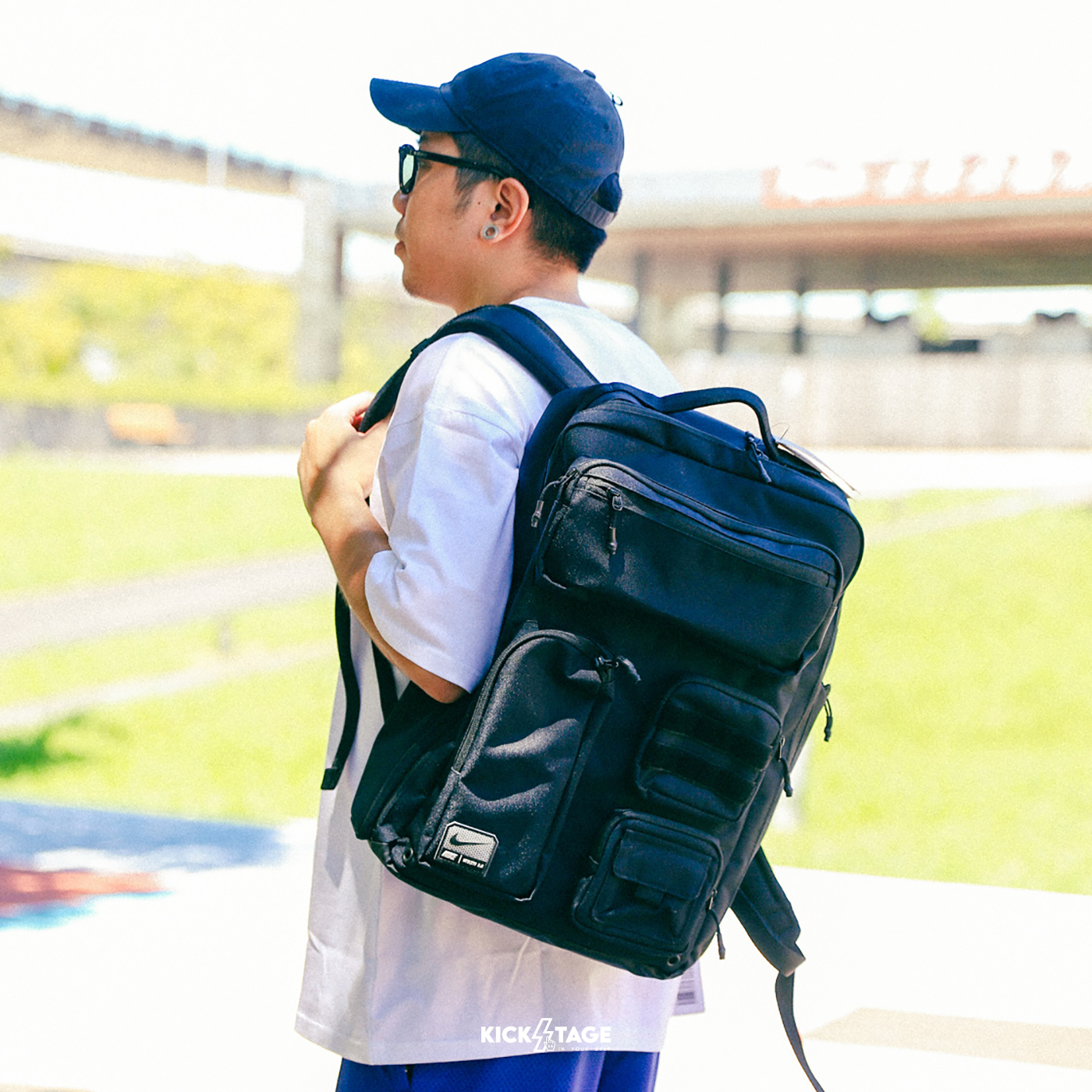 NIKE UTILITY ELITE BACKPACK 黑色 37公升 大容量 多夾層 筆電夾層 背面襯墊 後背包【FN4173】UTIBG