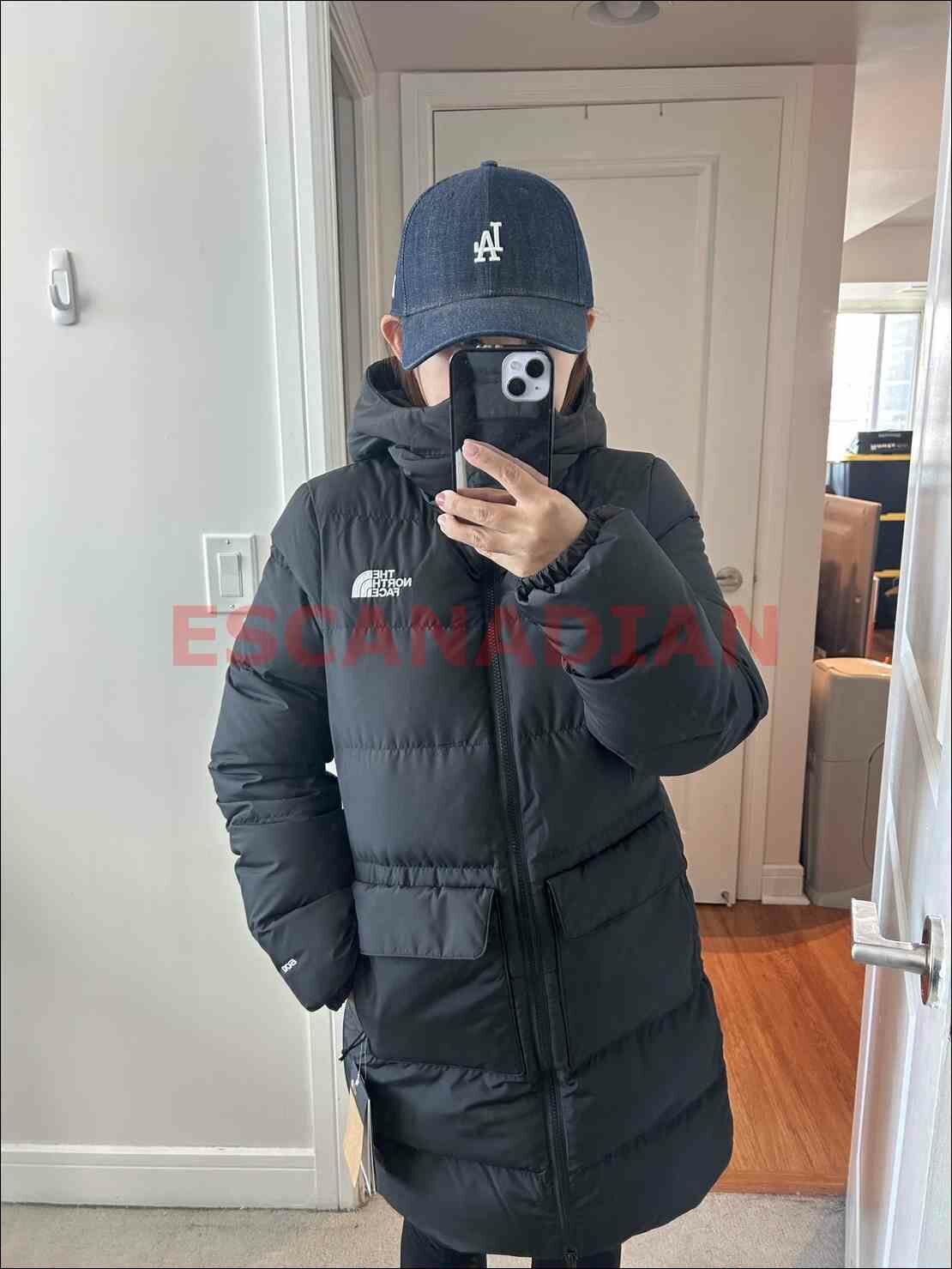 THE NORTH FACE 女大人 Gotham Parka 防潑水 刺繡小標 長版 600蓬鬆羽絨 連帽外套