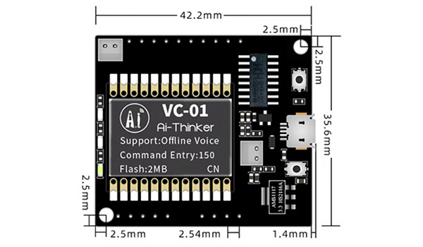 VC-01-Kit,尺寸規格