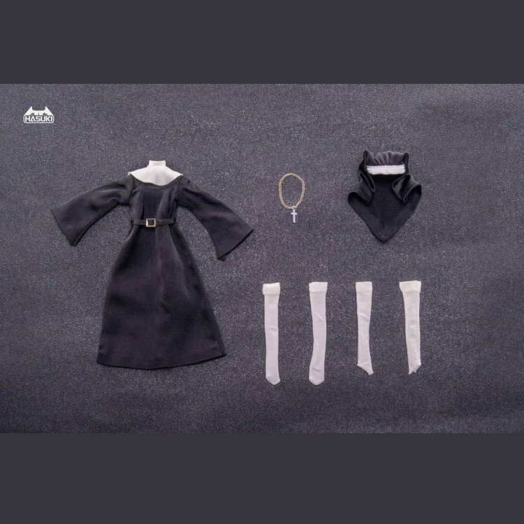 [訂金] HASUKI : 1/12 CS018 修女服 B 服裝包