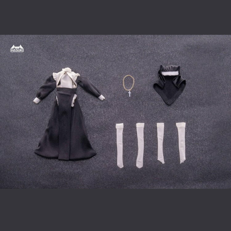 [訂金] HASUKI : 1/12 CS017 修女服 A 服裝包