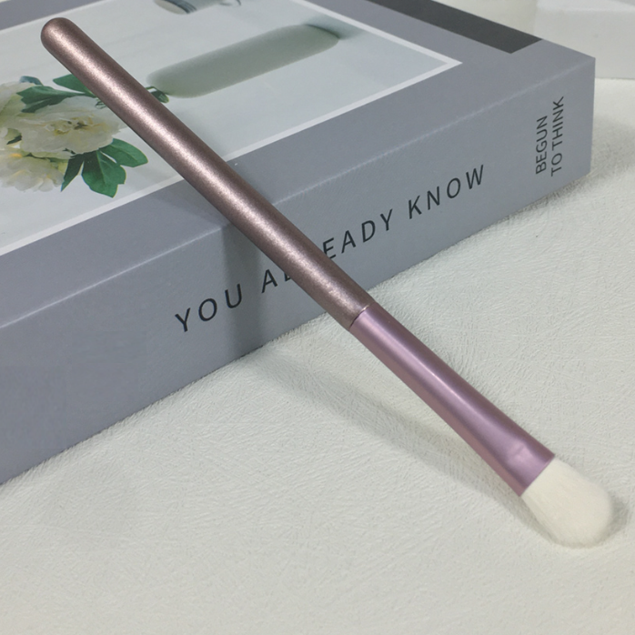 Hot style [1 piece] wool makeup brush (color: grape)