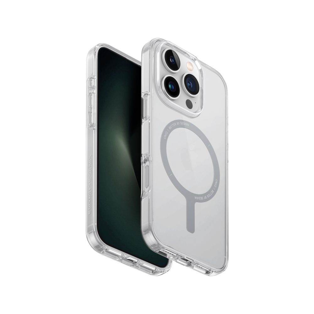 UNIQ Clario 抗黃化高透亮磁吸手機殼 for iPhone 16