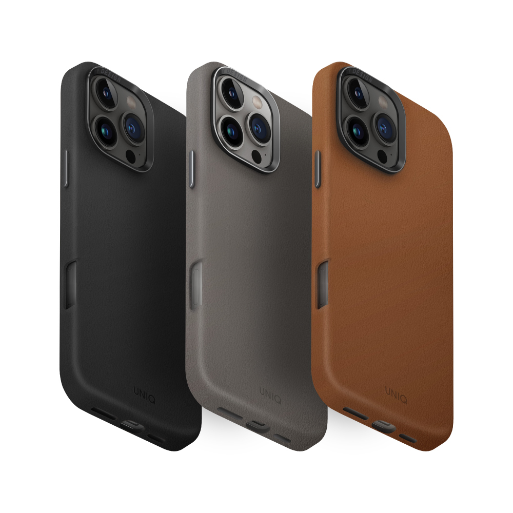 UNIQ Lyden 耐刮皮革磁吸手機殼 for iPhone 16