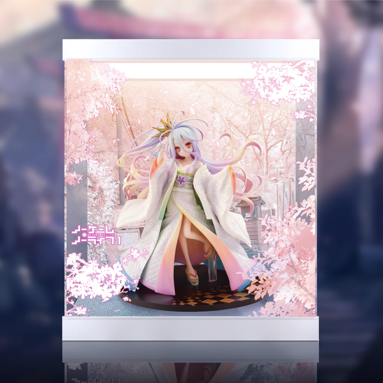 AOWOBOX] No Game No Life 遊戲人生白白無垢展示盒