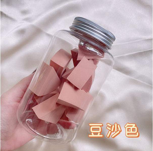 New style [1 can 12 capsules] Triangular small beauty egg puff [please contact customer service to confirm the delivery color after placing the order]