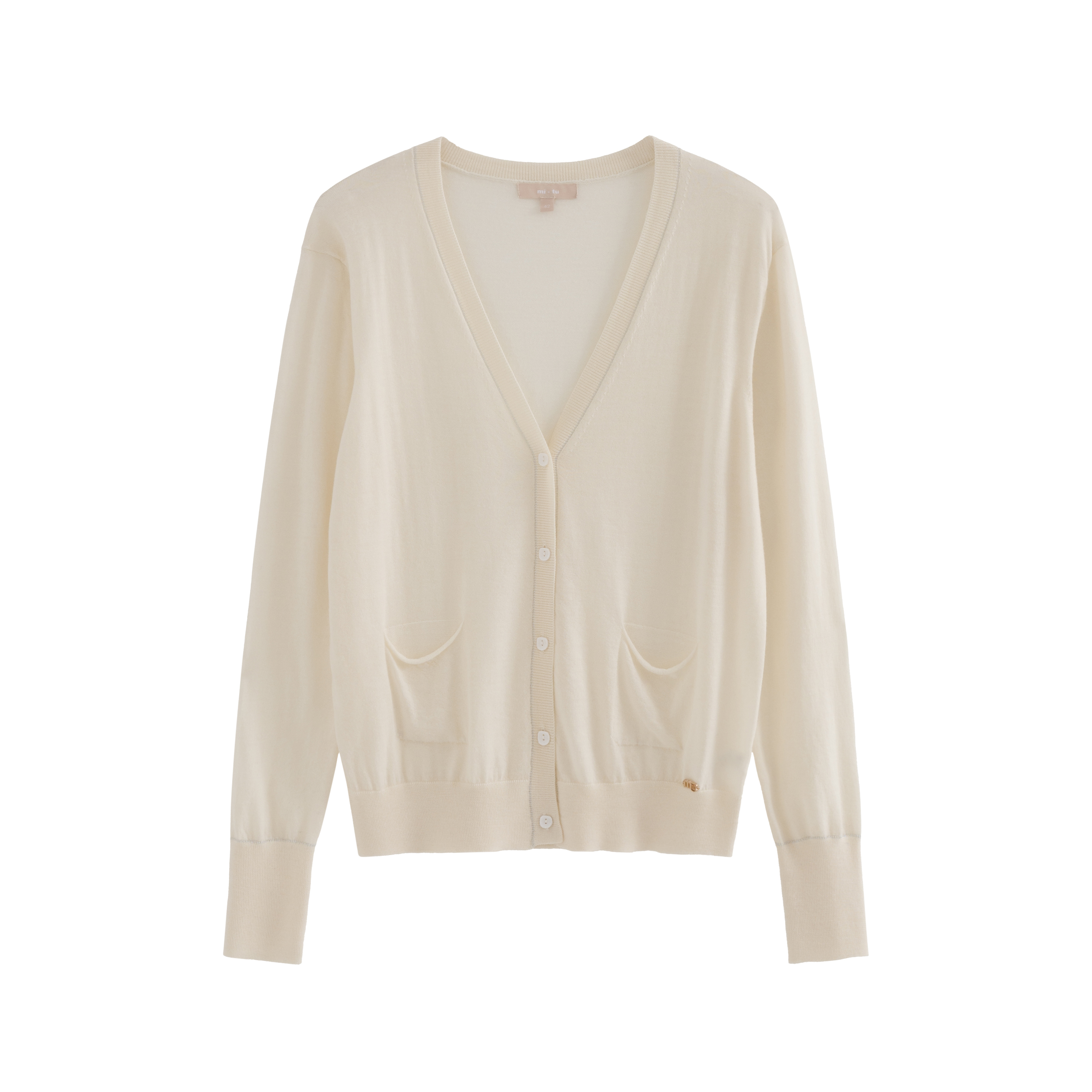 mi-tu 針織V領外套