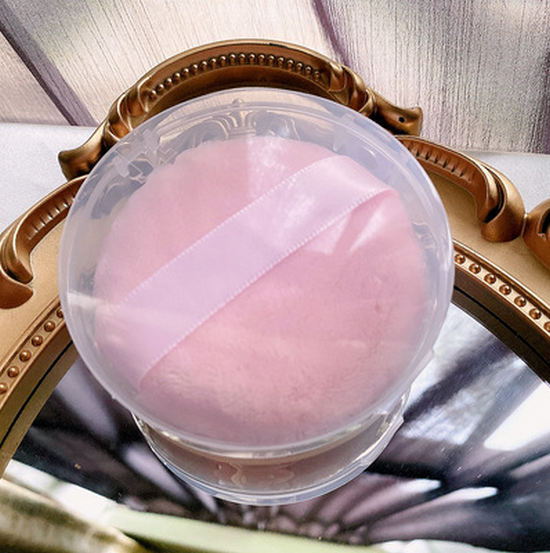 New style [1 pack] long-haired flocked powder puff (large size 75mm*20mm) [please contact customer service to confirm the delivery color after placing the order]