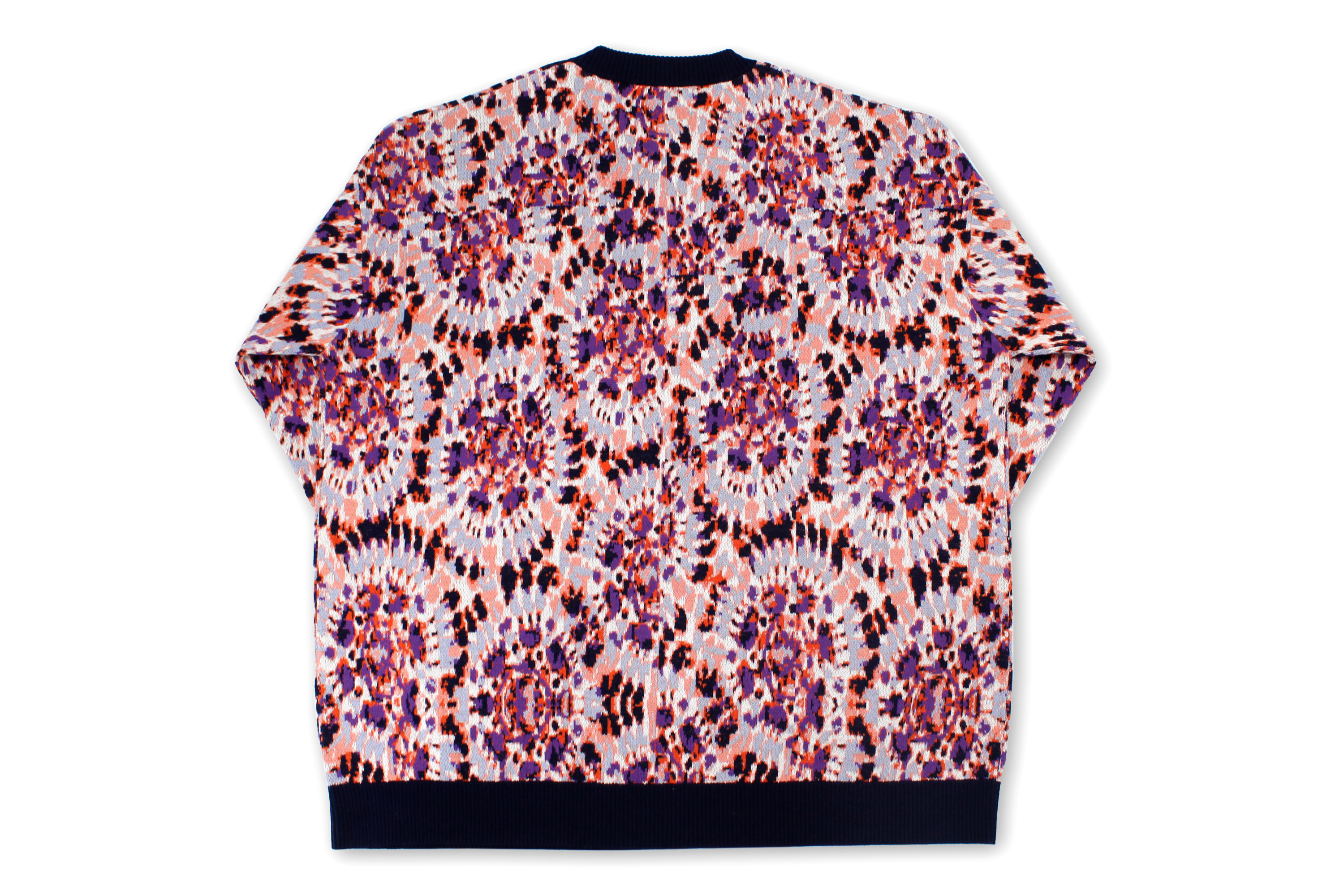 扎染圖案套頭衫