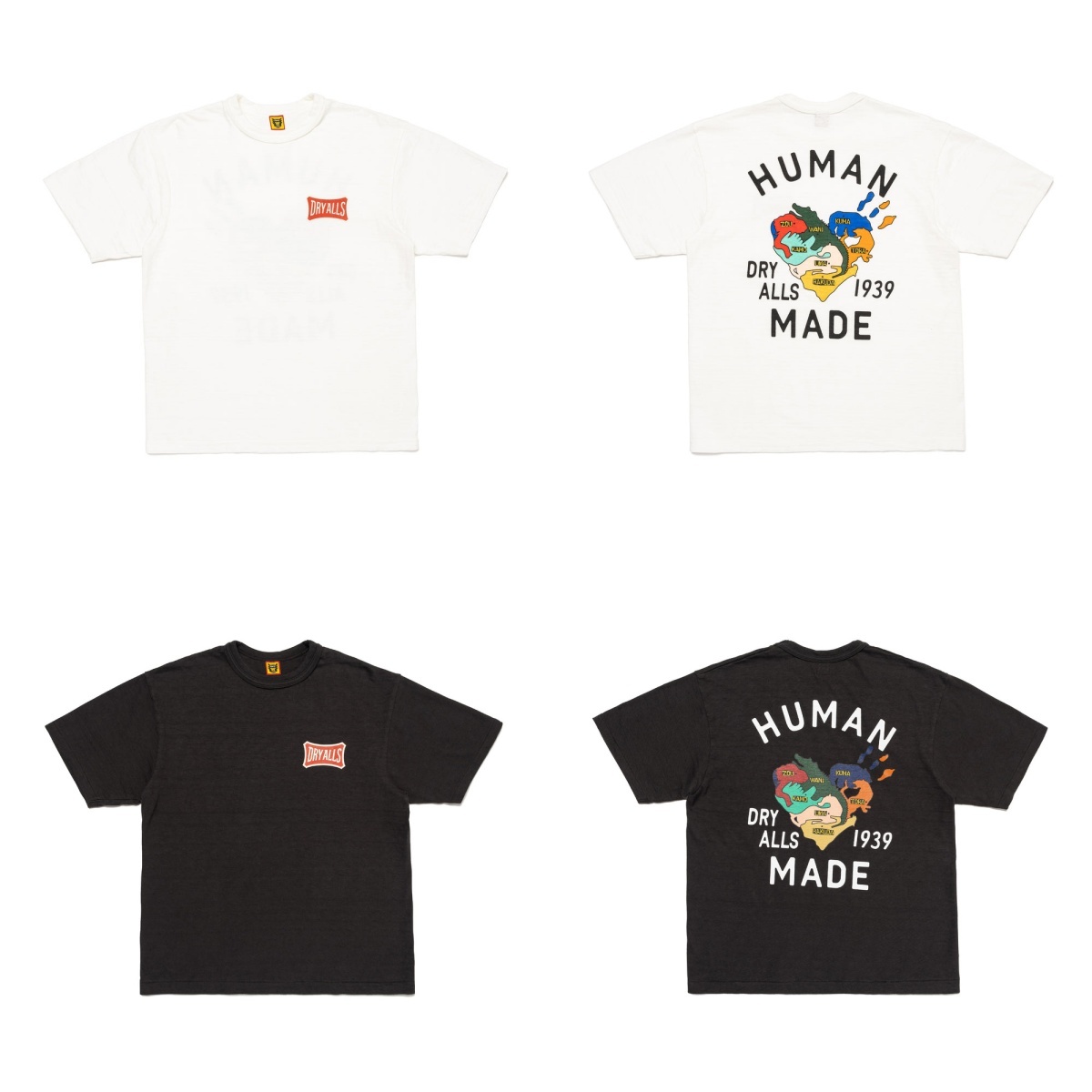 現貨┃HUMAN MADE GRAPHIC T-SHIRT 背面 愛心動物 圖案 短袖