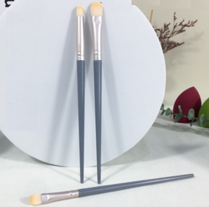 Hot style [3 pieces] eye ​​shadow brush (color: blue)