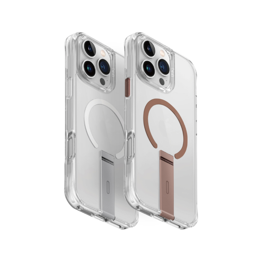 UNIQ Eleva 任意調整傾斜支架磁吸防摔保護殼 for iPhone 16