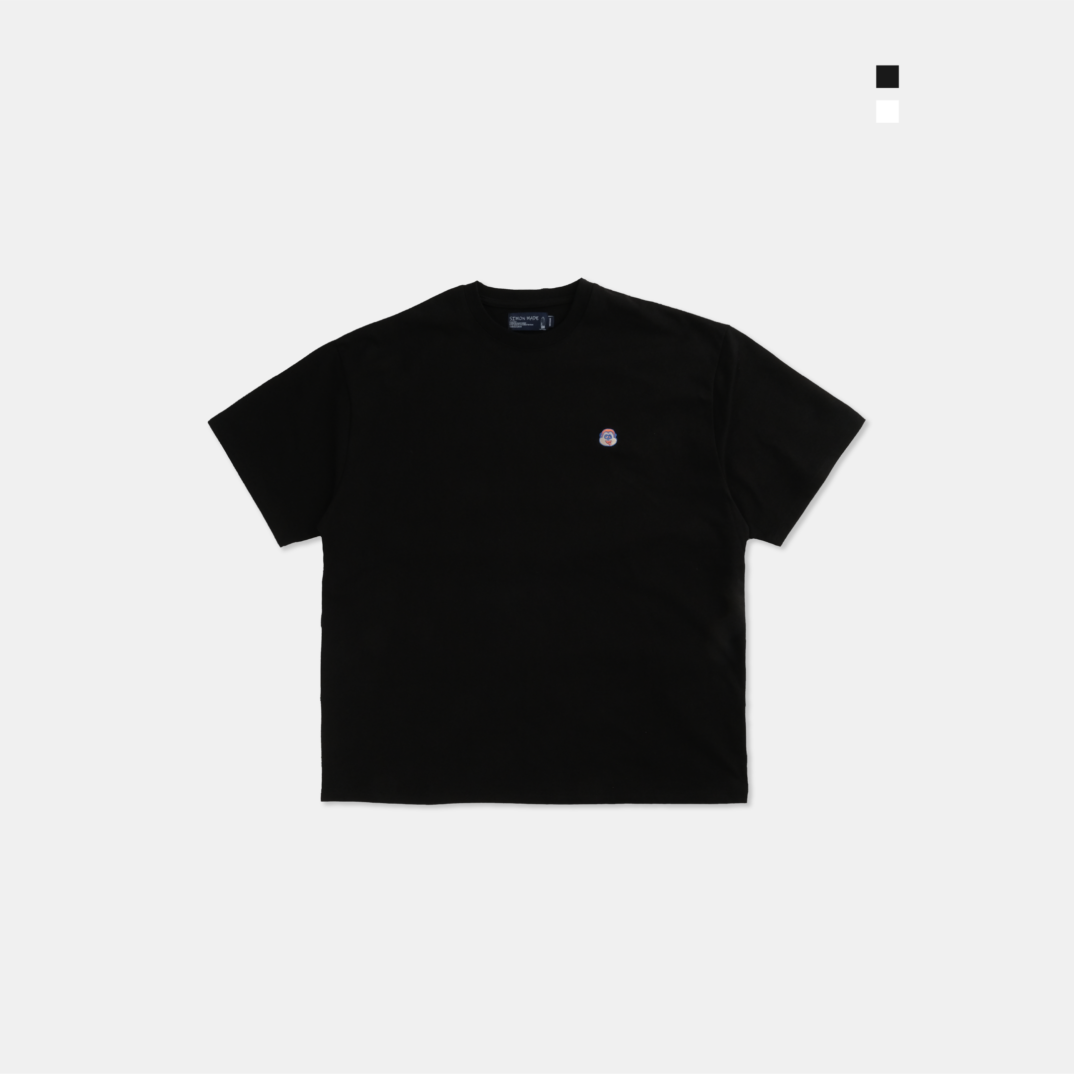 SIMON MADE MK-0401 SIMON FRIEND 狐獴 刺繡 短T