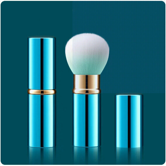 Popular makeup brush [Sky Blue] [2*8.5cm]