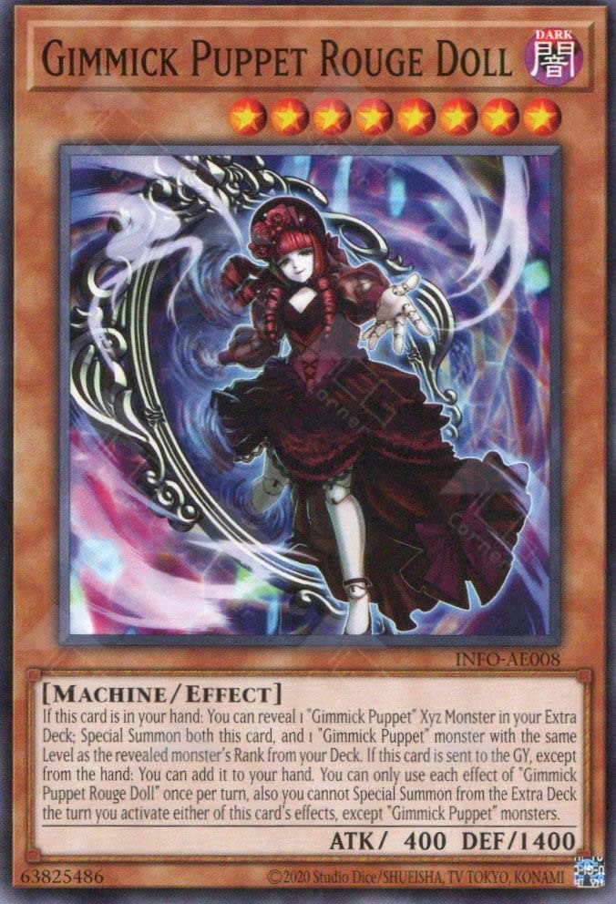 INFO-AE008 Gimmick Puppet Rouge Doll