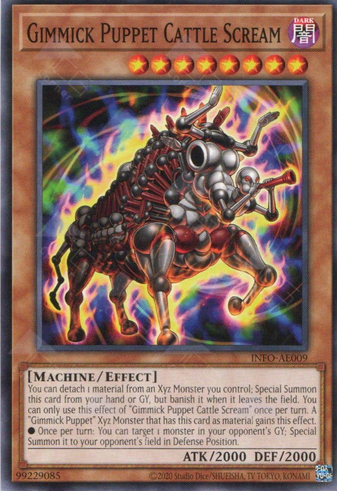 INFO-AE009 Gimmick Puppet Cattle Scream