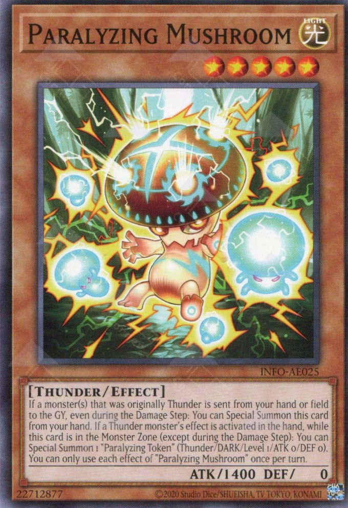 INFO-AE025 Paralyzing Mushroom
