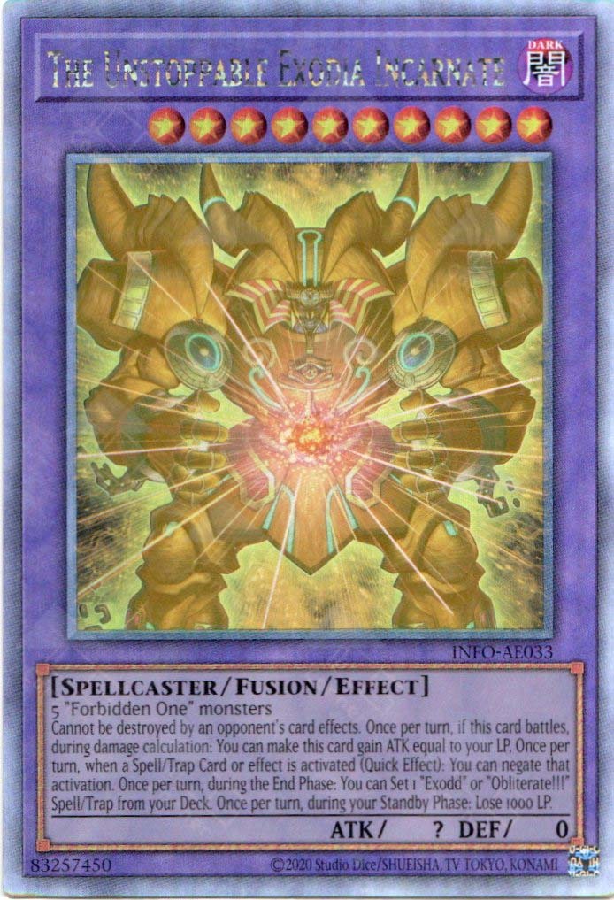INFO-AE033 The Unstoppable Exodia Incarnate