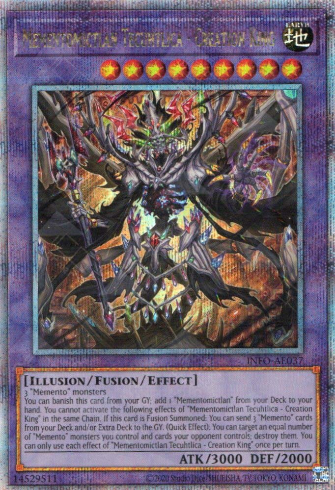 INFO-AE037 Mementomictlan Tecuhtlica - Creation King