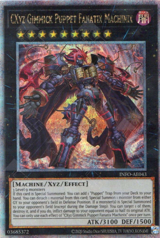 INFO-AE043 CXyz Gimmick Puppet Fanatix Machinix