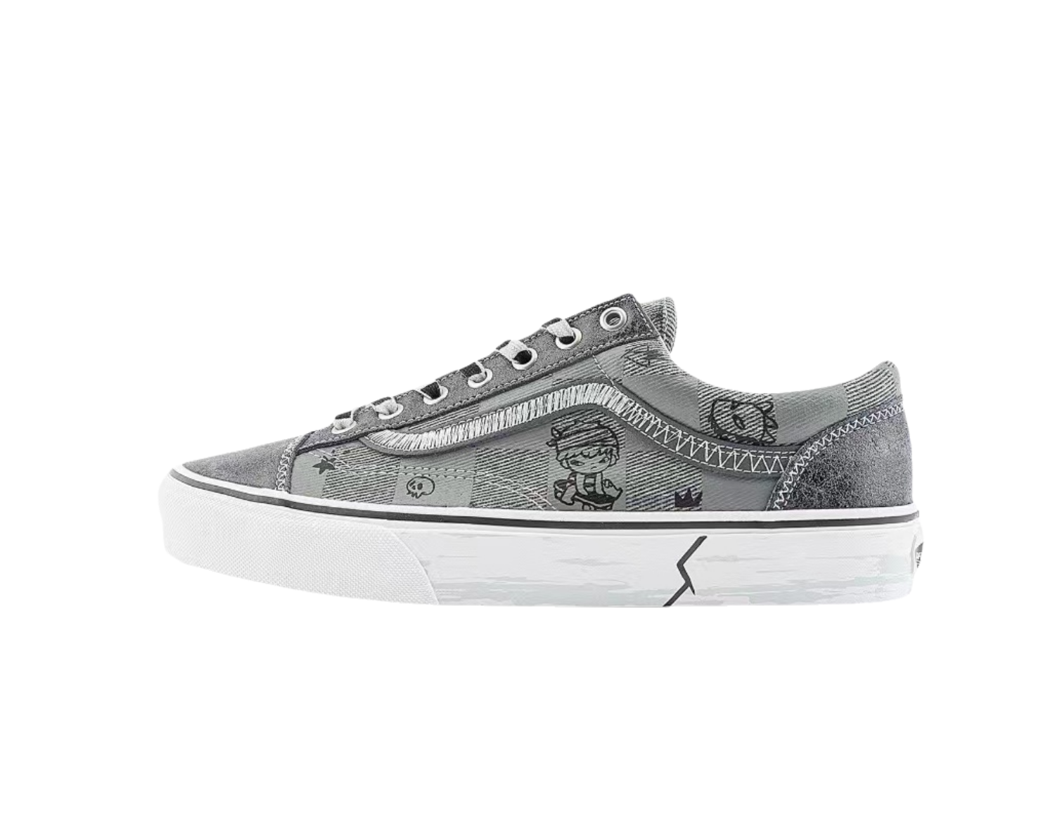 VANS STYLE 36 HIRONO GREY/BLACK VN000CDEN43