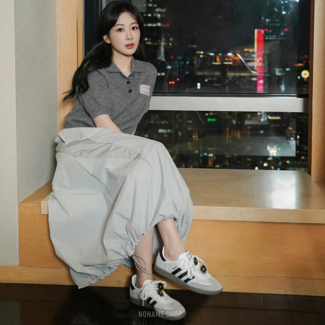 ADIDAS ORIGINALS SAMBA OG “LACE FLOWER/WHITE” 小花 蕾絲 灰白 灰白 (女款)