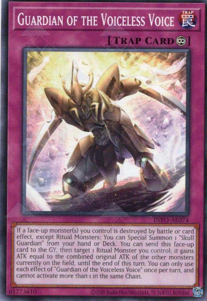 INFO-AE074 Guardian of the Voiceless Voice