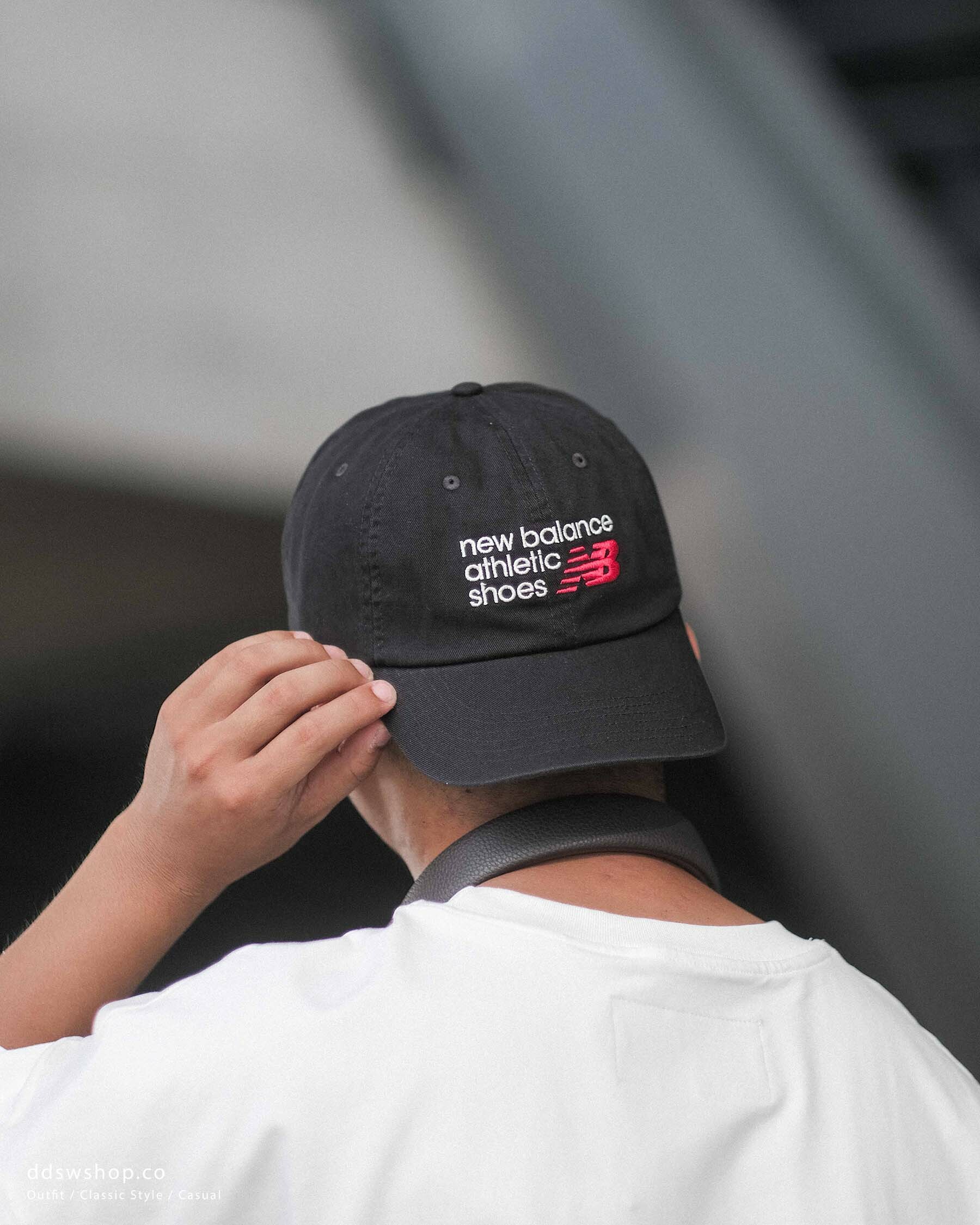 "現貨" New Balance NB 老帽 黑色