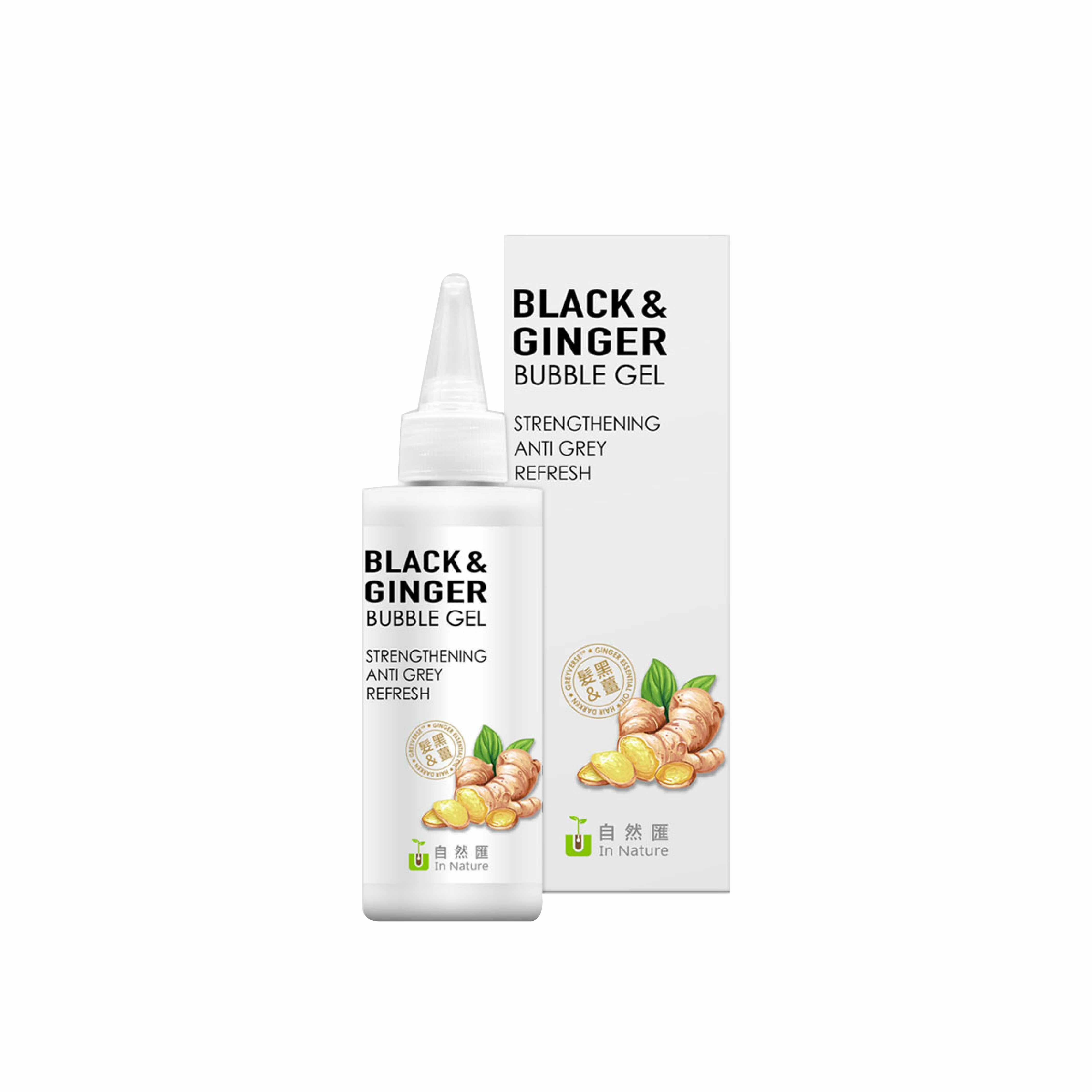 自然匯 薑萃頭皮淨化去角質(發泡型) 120ml