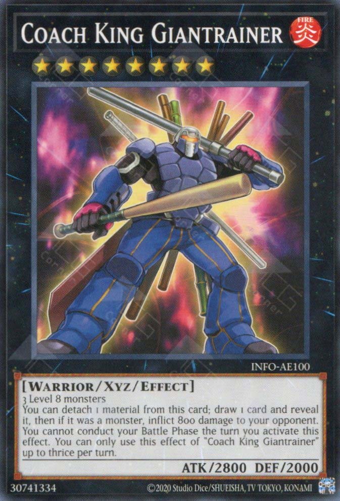 INFO-AE100 Coach King Giantrainer