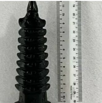 [S] GEMZ & CO QLHA MEDIUM PAGODA TOWER DISPLAY, OBSIDIAN, V85 (V85)