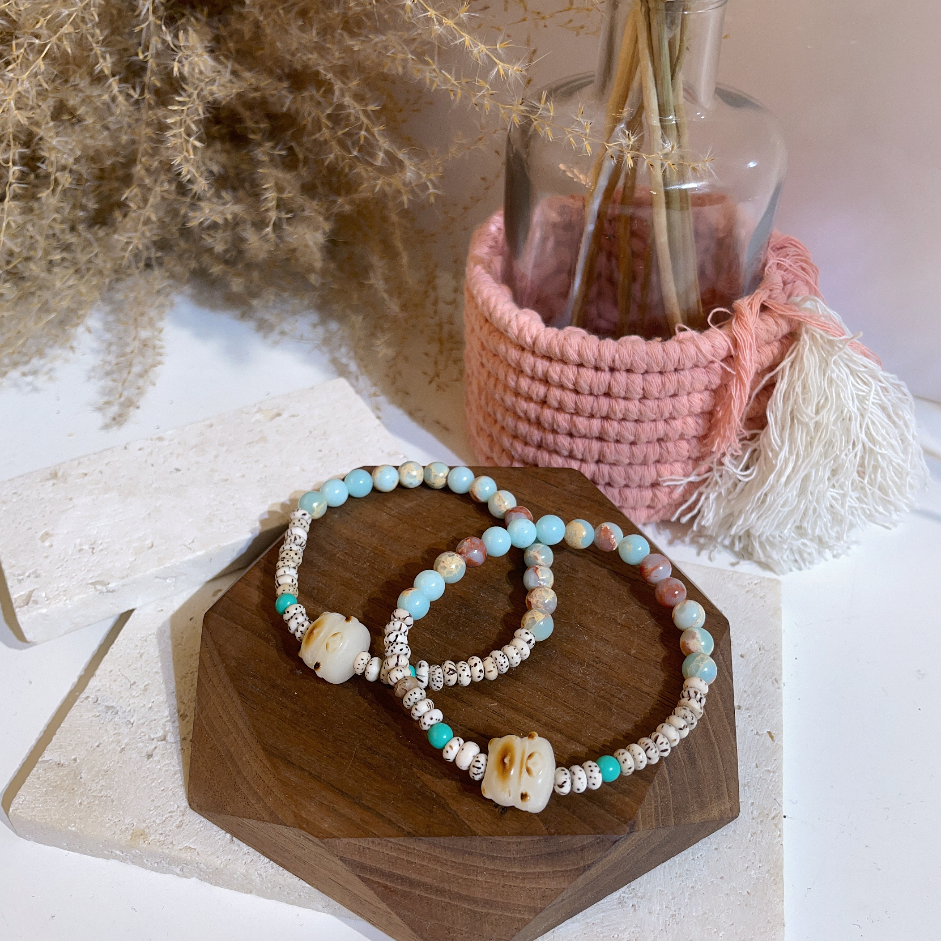 壽山石貓貓手串