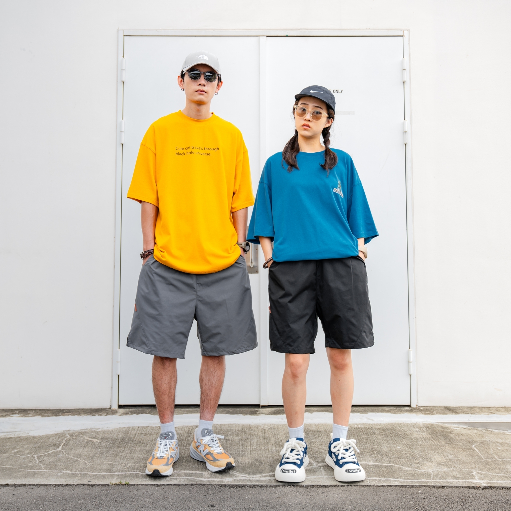 SBG 三防拼接反光條休閒短褲 SB0904