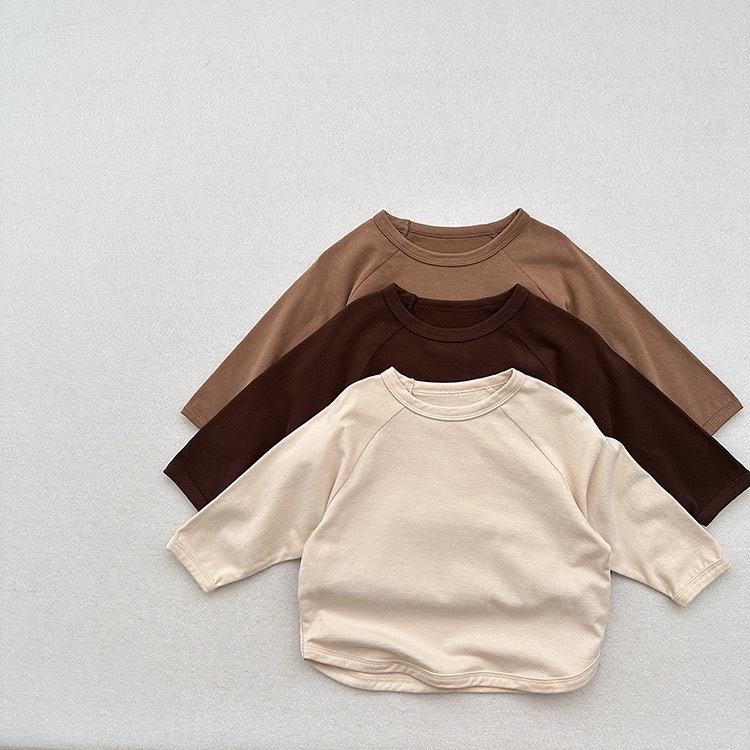 森林系三色百搭上衣