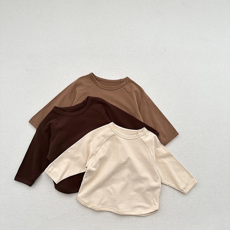 森林系三色百搭上衣