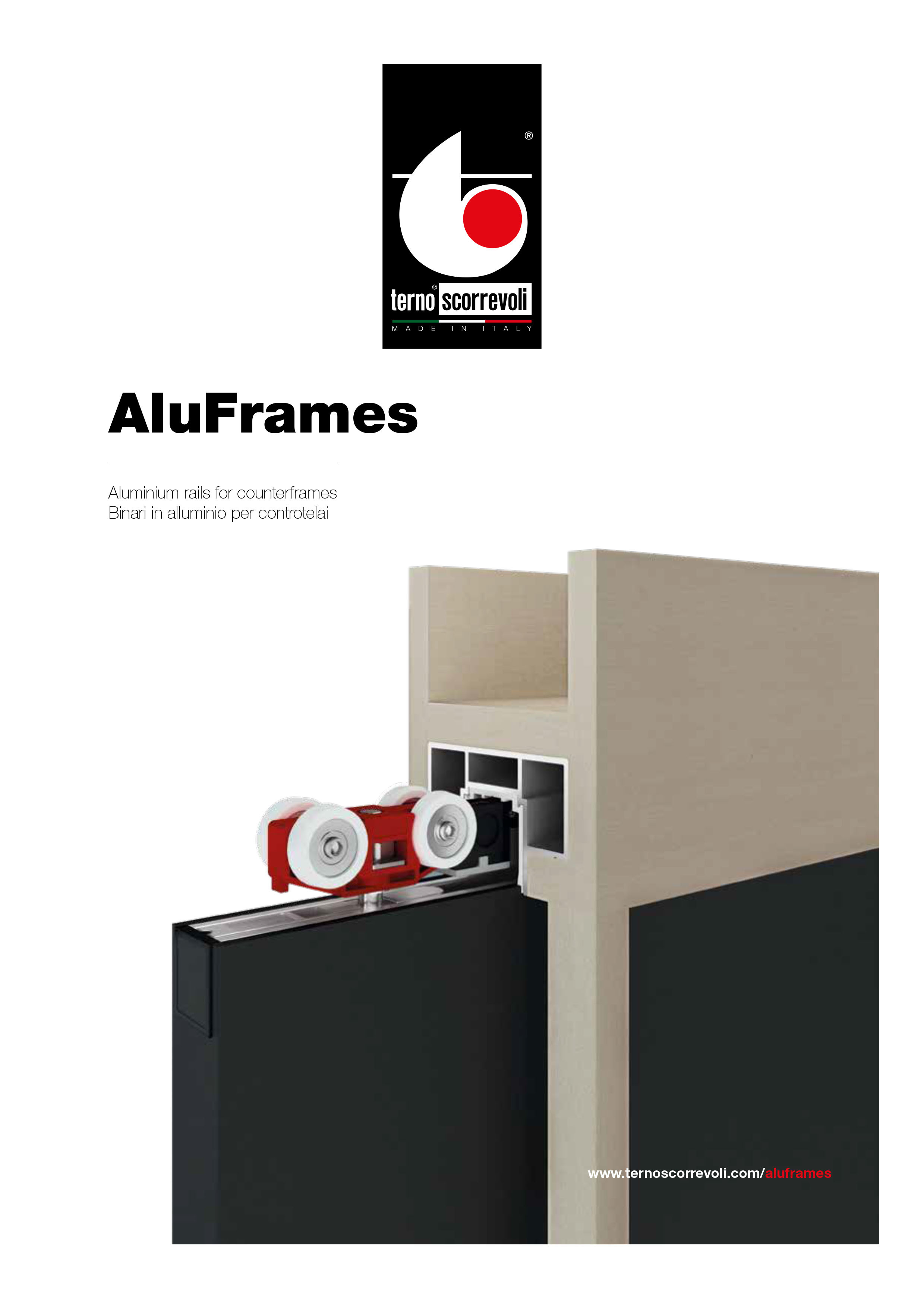 terno aluframes 口袋式趟門五金